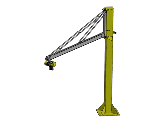 VAKUUMTECHNIK - LIGHT JIB CRANES